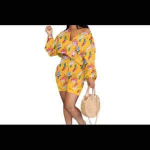 Rugrats two piece biker short set